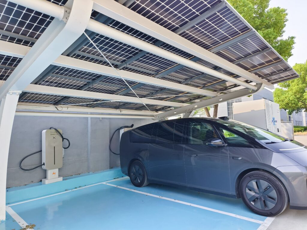 Garagem fotovoltaica Sunket